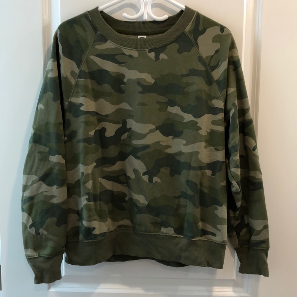 Old Navy camouflage sweater